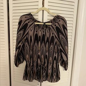 Three quarter length Banana Republic top